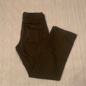 Forest Green Wrangler Cargo Pants